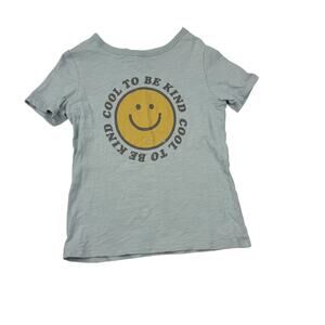 Little Co. Blue Organic Cool To Be Kind Tee